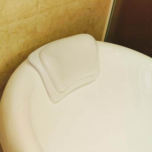 浴缸枕头泡澡靠枕防水防滑弹性舒适泡澡头枕躺枕靠 F10-1