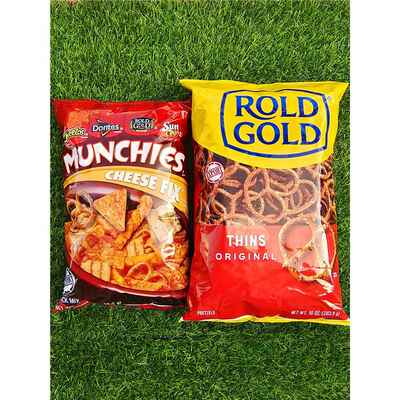 杂锦香脆芝士味饼干休闲零食小吃MUNCHIES CHEESE FIX SNACK MIX