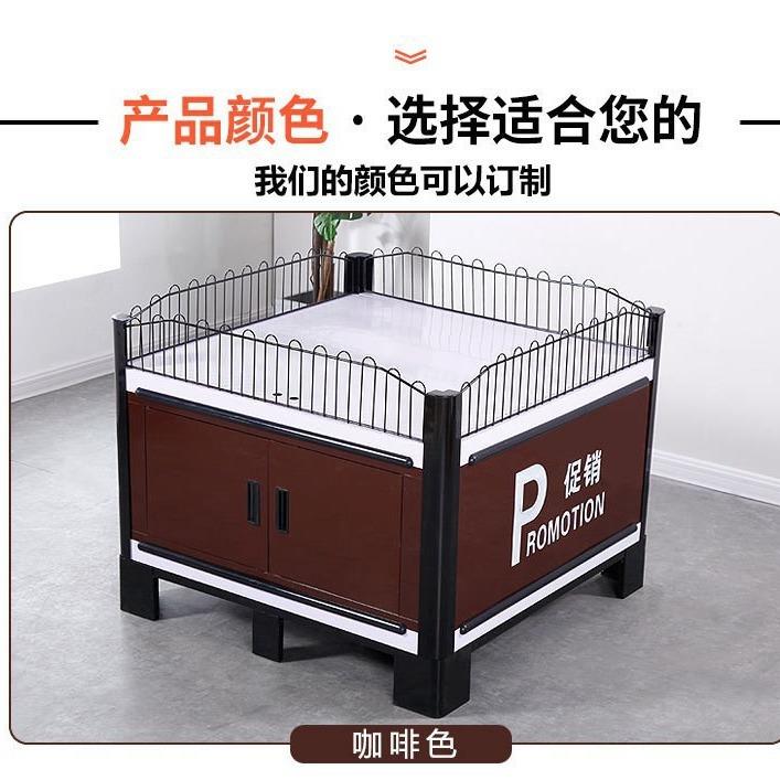 超市促销台展示架商场便利店甩货堆头特价车加厚花车