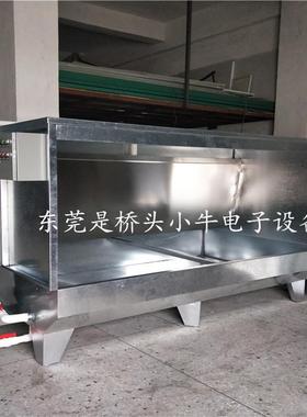 现货水帘柜1米1.5米2米2RSB4尘米3米喷漆柜喷油柜抛.光除打磨台