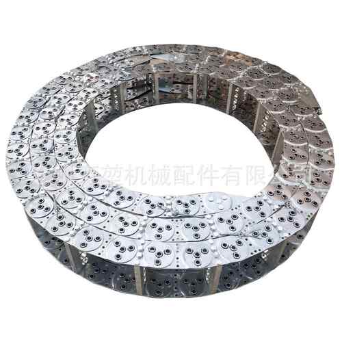 供应钢制拖链不锈钢拖链TL125I型钻孔机床穿线拖链TL125II钢拖链