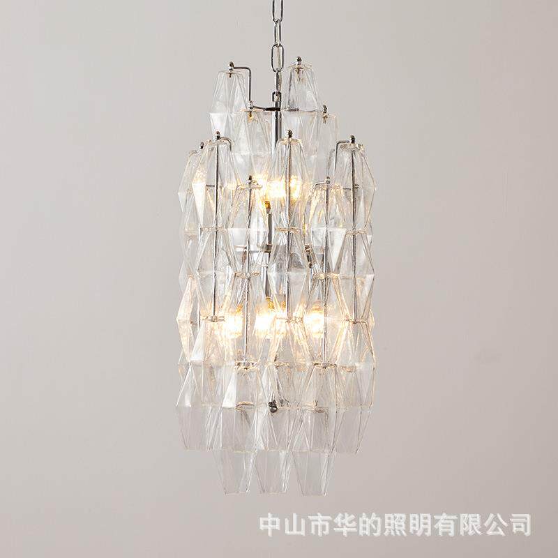 法式MURANO餐厅设计师款玻璃南洋中古客厅穆拉诺楼梯客厅餐厅吊灯