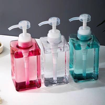 PETG hand soap and lotion bottles, square shampoo bottles, f
