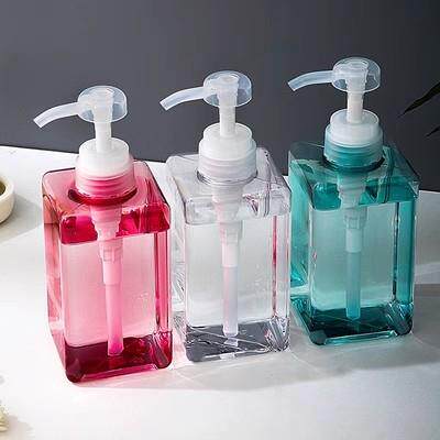 PETG hand soap and lotion bottles, square shampoo bottles, f