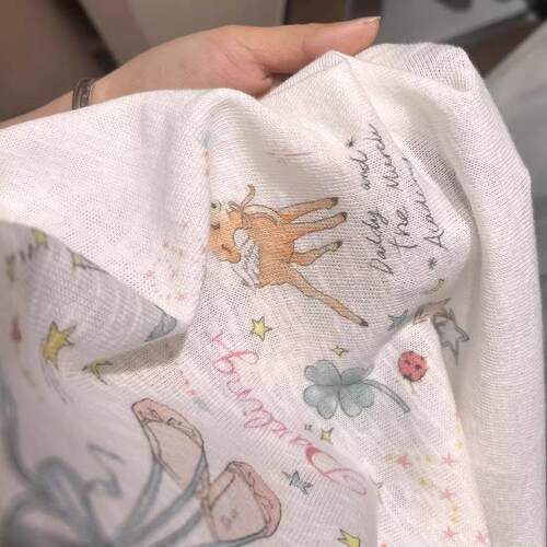 夏季日ottd穿搭印花白色短袖T恤女百搭宽松显瘦2026款韩系可0515z