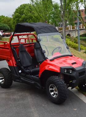 厂家直供电动UTV农夫车卡丁车四轮越野摩托车全地形车沙滩车方便