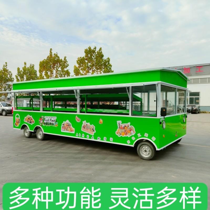 多功能电动小吃车移动四轮摆摊快餐流动商用炸串烧烤早餐餐车夜市