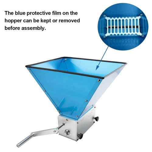 三轴麦芽研磨机 家用自酿啤酒神器 电动手动双模式 精酿爱好