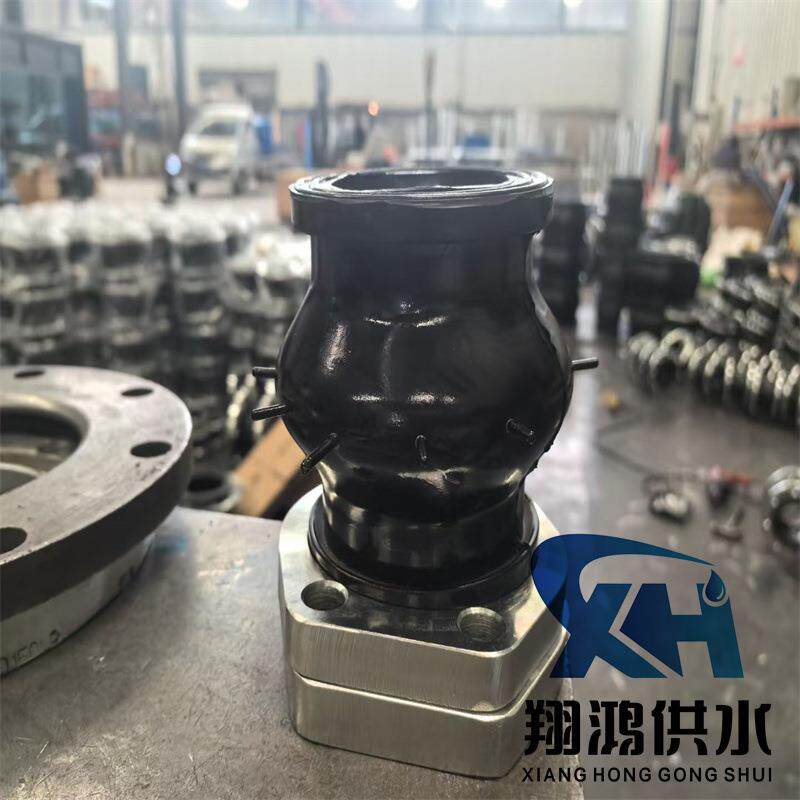 NG菱形法兰橡胶软接头K16SDN50丁腈耐油软连接液压泵避震喉膨胀节
