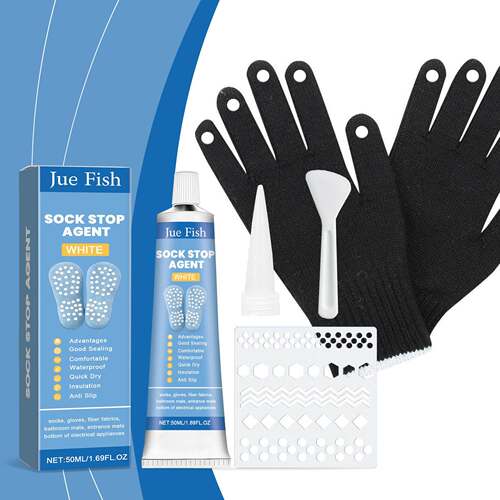 Jue-Fish Anti-Slip Socks Set - Daily Use Silk Stockings Heel