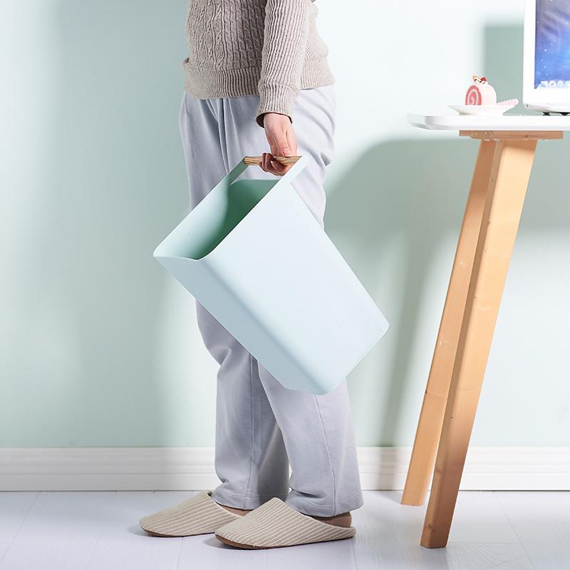 厂家现货 简约手提垃圾桶 出口韩国创意家居垃圾桶