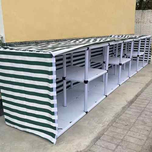 幼储儿物柜防雨儿LL003-1童纳收架积木动收移纳柜幼儿园户外器械