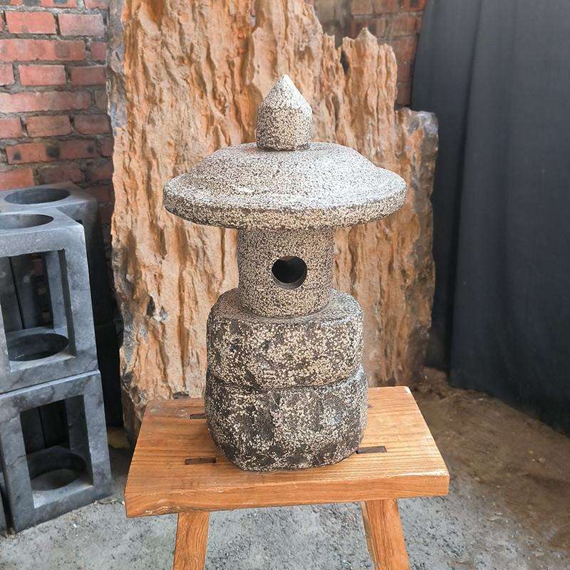 石灯笼日式庭院灯中式园林草坪石灯造景户外花园林枯山水景观摆件