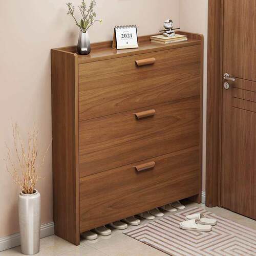 Tipper Shoe Cabinet Household Ultra-thin Large Capacity Door