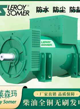 TAL50/80/100/120/150KW利莱森玛Leroysomer柴油无刷发电机250KVA
