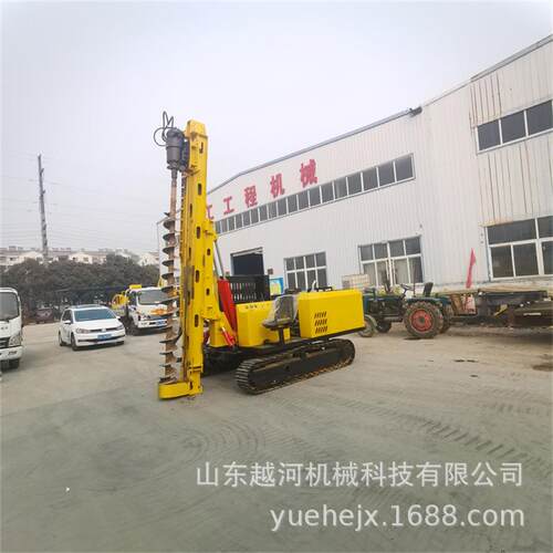 现货销售YH-G00Z型太阳能管桩立柱引孔安装光伏打眼设备