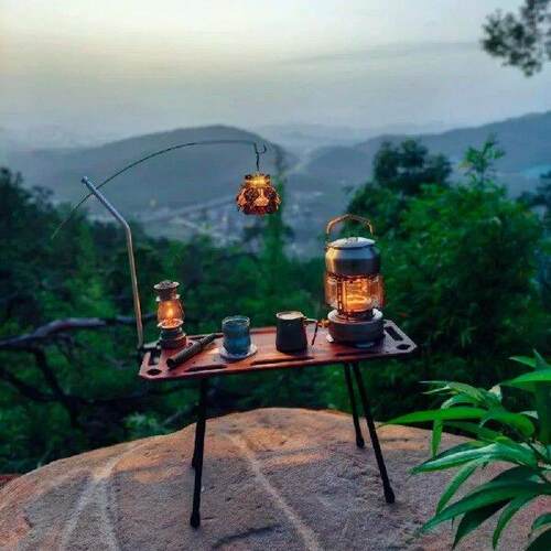 Aluminium Alloy Camping IGT Lamp Hanging Rack Outdoor