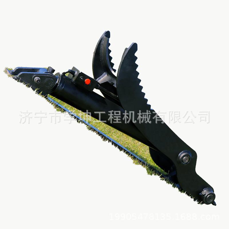 5-6吨液压拇指夹挖机挖斗抓手拇指夹钳安装方便简易