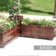 庭院阳木户台加厚外外摆长形大号防腐002种植箱户外方花箱防腐木