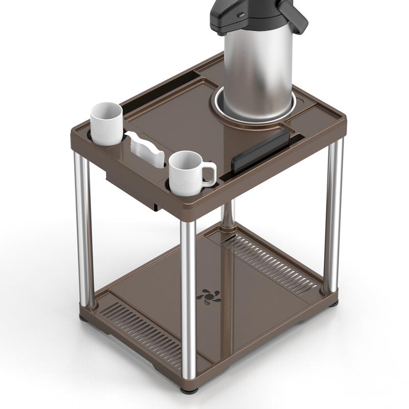 麻将机茶几棋牌室专用茶水架茶楼麻将室桌边小茶几角几茶水台包邮图片