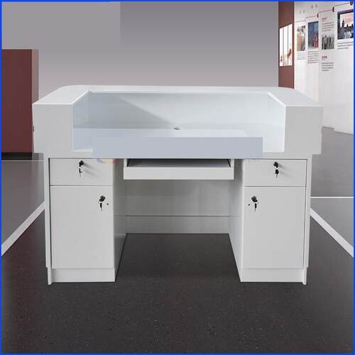 邮政银行接待台咨 咨询服务台银行大厅引导台志愿 者服务柜台现货