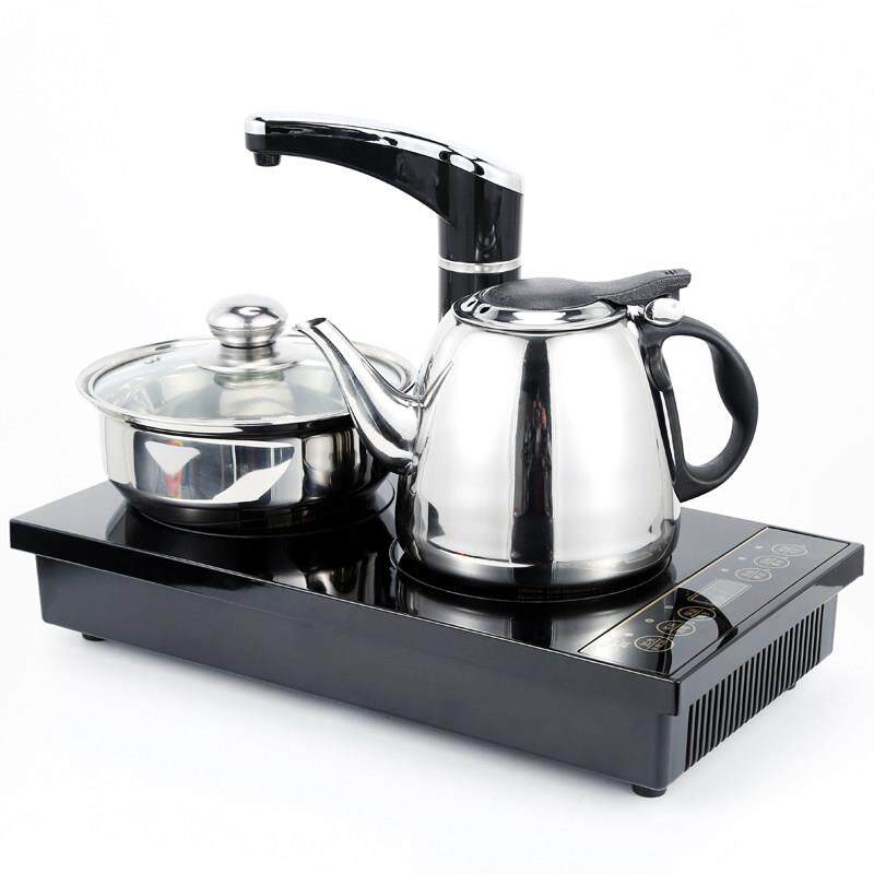 晟窑平板电磁茶炉嵌入式两用半自动上抽水泡功夫茶具套装单壶家用