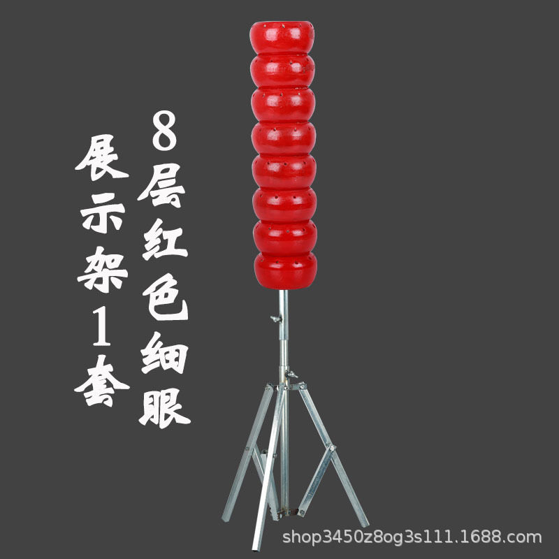 多功能塑料冰糖葫芦移动展示架折叠收缩糖葫芦塑料把子棒棒糖架子