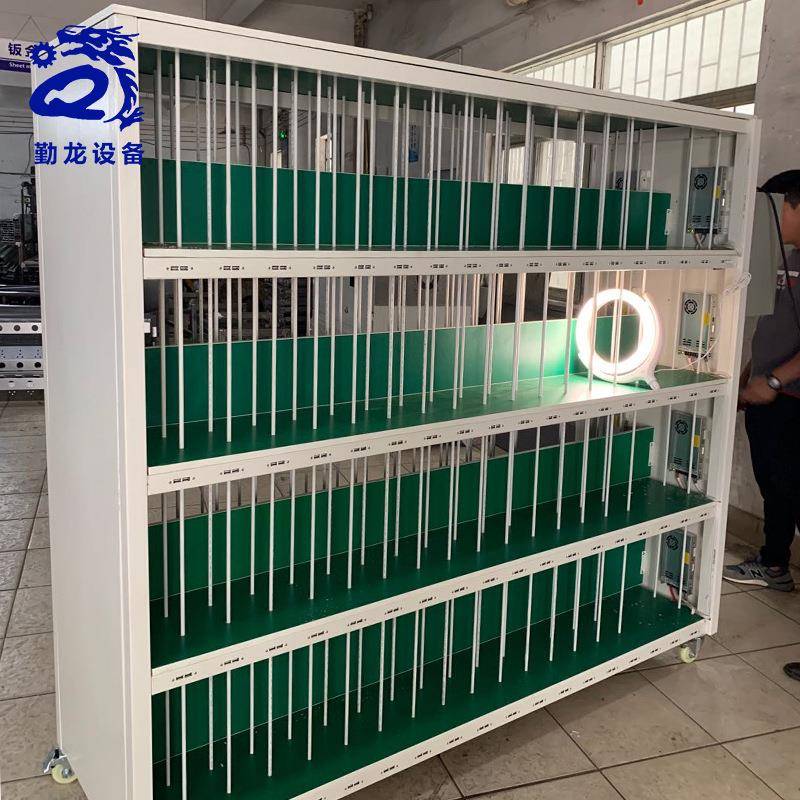 LED测试架周转车移动电源老化工具网红直播美颜灯老化架