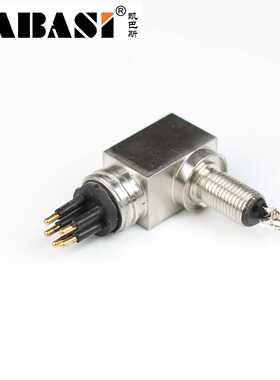 批发2/3/4/5/6芯公缆母座深海防水MCIL微型水密接插件连接器直角