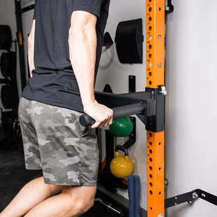 健身器材手臂双杠屈伸 架蹲辅助训练训练深dip健身房bar双杠