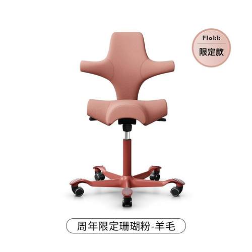 正品挪威进口HAG Capisco骑马椅真皮款人体电工学脑公椅 护羊毛软