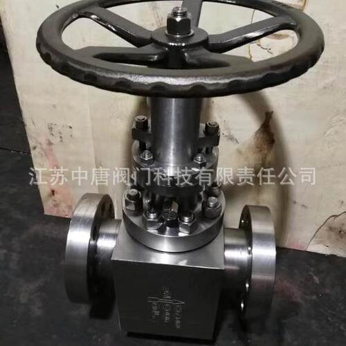 TP41Y-900LBC美标阀套排污阀 A105锻造阀体油田/天然气管路排污阀
