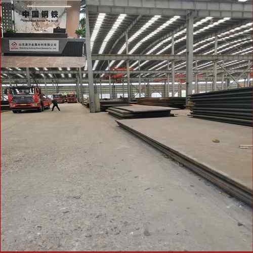 水泥罐车用耐磨板材质NM500热轧板钢板以淬火+回火状态出厂切割