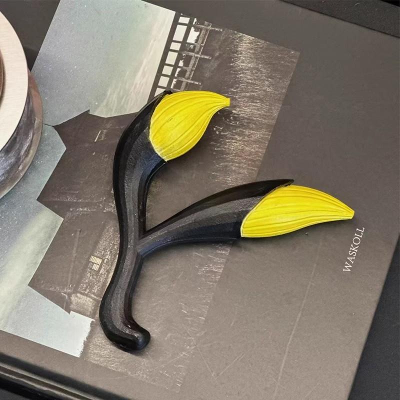 现代意式极简萌芽植物几何金属模型摆件茶室书房桌面家居装饰摆件