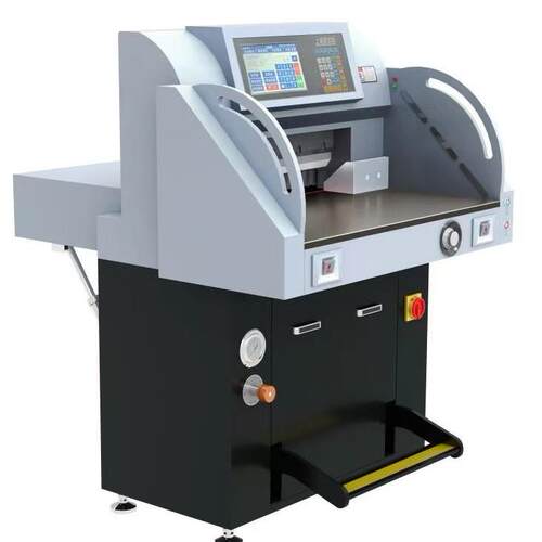 上海XB-AT651-09双液压超静音切纸机宽度670毫米生产厂家