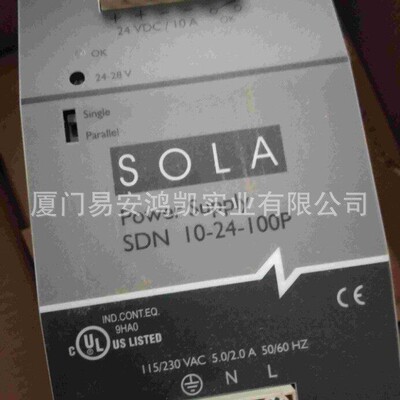 SOLA电源SDN10-24-480CSDN10-24-100PSVL10-24-100SDN9-12-100