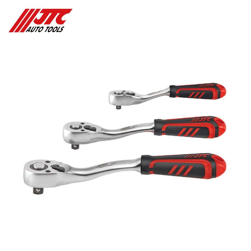 JTC汽修工具 弯型胶柄棘轮扳手 JTC5422图片