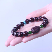 多福多子 小叶紫檀1.0佛珠文玩手串念珠手链情侣趣味收藏送礼