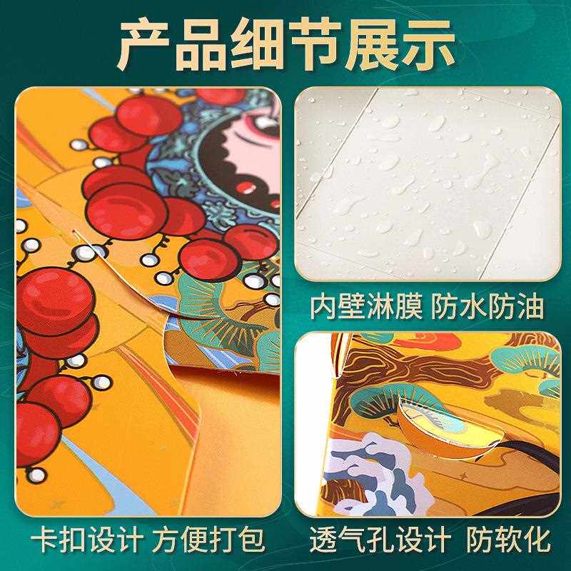 新款直销韩式炸鸡打包盒鸡块鸡排鸡腿鸡翅外卖炸鸡盒子白卡纸餐盒
