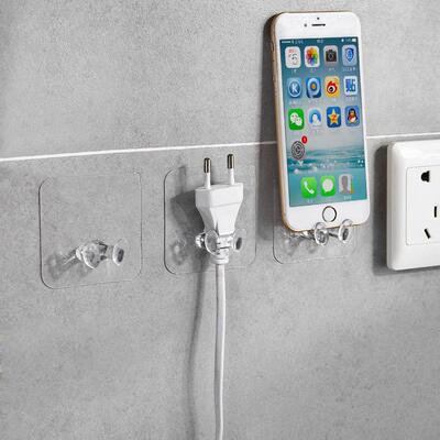 Multifunctional Plug Hook Adhesive Strong Glue No-Drill Powe