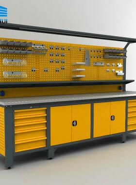 组合工具柜工作站修工具车多功能操五金物汽柜车间FHC储维修作台