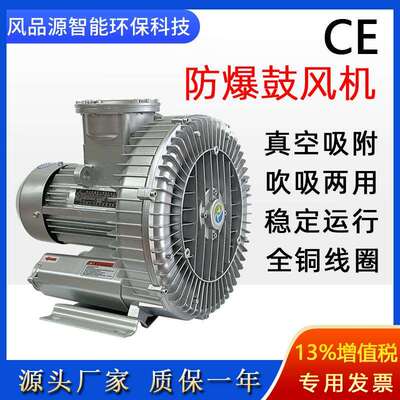 2NB 610 H16上料机真空泵耐高温防爆漩涡风机 高压管道高压风机