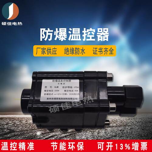 电热带配件温度控制器电缆用温度控制器伴热带温控仪温控器接线盒