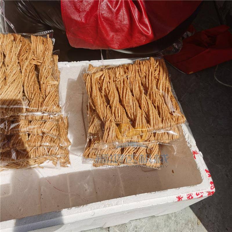 燕来居麻花全自动油炸机临沂麻花馓子油炸机馓子炸锅