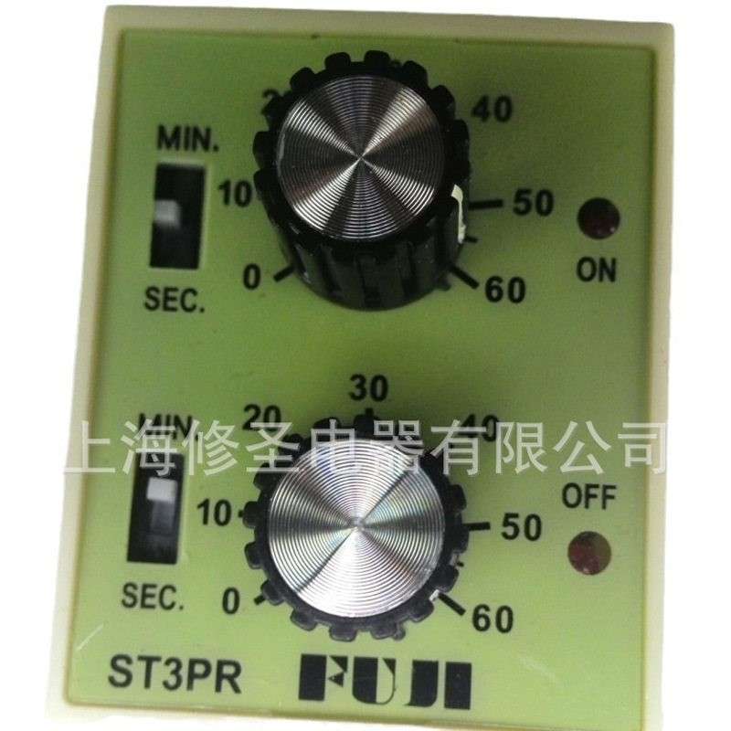 优惠品质FUJI富继(上海富威)ST3PR循环延时继电器电子式定时器