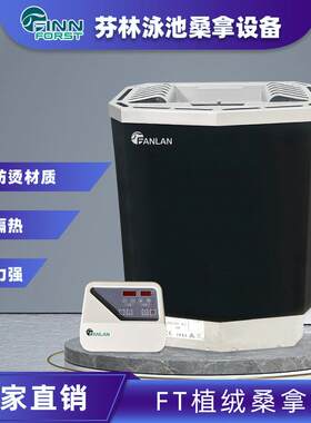 FT植绒桑拿炉不锈钢防烫家用干蒸加热取暖炉商用桑拿汗蒸房专用炉