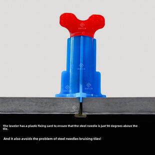 诺锐行新款单手瓷砖找平器重覆使用调平器地砖铺贴找平卡不锈钢针
