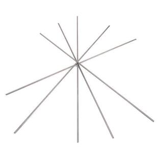 5pcs 250mm Length Titanium Ti Grade 5 GR5 Metal Rod Bar 2mm