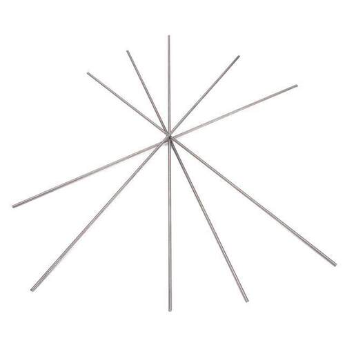 5pcs 250mm Length Titanium Ti Grade 5 GR5 Metal Rod Bar 2mm