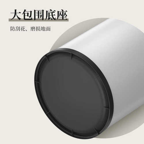 现货批发12L办公室厨房分类ins风无盖开口式家用双层无盖垃圾桶